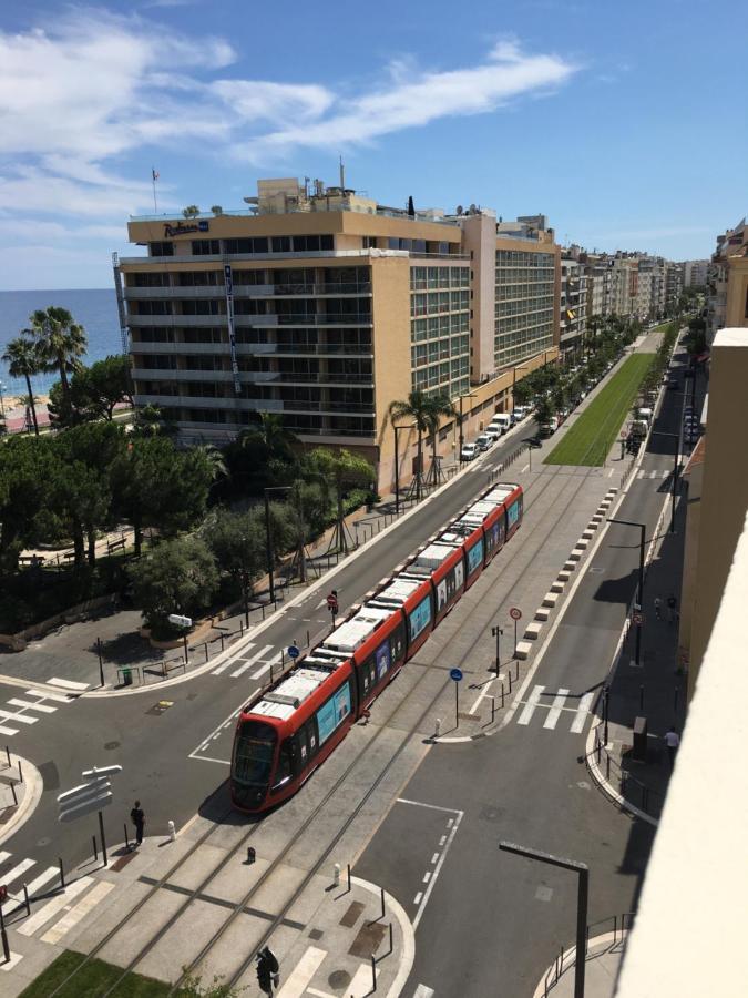 Studio 100m de la mer Niza Exterior foto